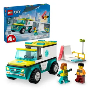 Lego Emergency Ambulance & Snowboarder 60403
